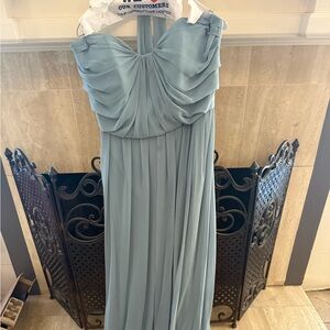Elegant teal dress prom/formal size 10